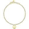 Morellato Bracciale Donna, Collezione ABBRACCIO, in Bronzo, acciaio, pietra - SAUB18