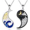 AXELUNA Collana della dea greca in argento sterling Artemide dea della caccia mitologia gioielli per le donne regali