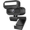 CosyCaya Live Stream 4K 60FPS Webcam USB Autofocus Fotocamera Rotateable Microfono Luce di Riempimento per PC Laptop