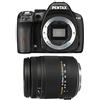 Pentax K-50 + SIGMA 18-250 DC OS MACRO Kit fotocamere SLR 16.28MP CMOS 4928 x 3264Pixel Nero