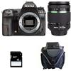 Pentax K-3 + SMC DA 18-270mm f/3.5-6.3 ED SDM + SD 4GB Kit fotocamere SLR 24,35 MP CMOS 6016 x 4000 Pixel Nero