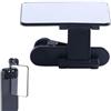 Generico Clip Specchio Riflettente Per Telefono Attacco Grip Stabile Per a Selfie