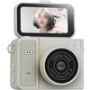 ZYNCUE Telecamera CCD con schermo flip per studenti che documentano esperimenti, laboratori e lavoro sul campo educativo visivamente (grigio)