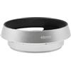 GROVDDNT Paraluce in metallo inclinato da 48 mm, con fessure di ventilazione, ricambio per Canon QL17GIII, Leica R35 F2/F2.8, R50, R28 E48 (argento)