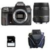 Pentax K-3 + 18-250mm F3.5-6.3 DC (OS) MACRO HSM + SD 4GB Kit fotocamere SLR 24,35 MP CMOS 6016 x 4000 Pixel Nero