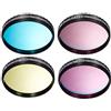 Baader Planetarium 2458456 - Set di filtri a banda stretta Full Frame II per videocamera CCD (2 pollici)