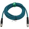 HangTon M12 8 Pin X-Coded a 8 Poli X-Coding Cavo Gigabit Ethernet Cat7e per telecamera industriale Cognex Basler Sensore ad alta velocità schermato 10M