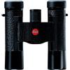 Leica Ultravid BCL 10x25 - Binocolo compatto con custodia in pelle marrone
