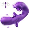 ELLENNE VIBRATORE LINGUA PER CLITORIDE PUNTO G ANALE SILICONE VIOLA J854