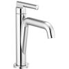 Delta Faucet Nicoli Rubinetto da bagno a foro singolo, Rubinetto da bagno con maniglia singola Cromo, Rubinetto per lavabo da bagno, Cromo 15849LF, Standard