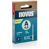 Novus Tools Rivetti ciechi in alluminio Ø 4,0 mm, lunghezza 10 mm, 30 rivetti, lunghezza morsetto 5,0-6,5 mm, ideale per il fissaggio di metalli non ferrosi, plastica, pelle e tessuti