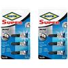 BOSTIK D2747 Colla istantanea Universale Super Mini, Trasparente, 3x1gr (Confezione da 2)