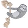 Kerbl Pet Giocattolo per cucciolo bradipo bianco/grigio