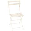 Fermob - Sedia pieghevole Bistro - Beige - Acciaio laccato - Designer Studio Fermob