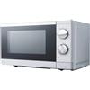 PKM Supporto per forno a microonde, 700 W, capacità di cottura 17 l, 6 livelli di potenza, funzione di scongelamento, alloggiamento in metallo, piatto girevole (24,5 cm), timer da 30 minuti, sicurezza