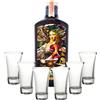Generico Rum Botanical Mater Sicilia Trinidad Reunion 70cl 41% vol con 6 bicchierini in vetro
