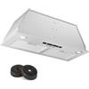 Klarstein Cappa Aspirante a Incasso, Cappa Cucina con Filtro, Cappa Aspirante Cucina in Alluminio, Cappa Incasso con Flusso d'Aria 520m³/h, Illuminazione LED, Timer, Cappa Aspirante Filtrante