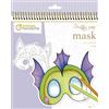 My Mandarine GY138C - album da colorare Graffy pop mask de 24 maschere pretagliate - A partire dai 5 anni- animali fantastici