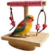 Generic Bastoni per uccelli per gabbia, posatoio per parrocchetti in legno | Giocattolo puzzle parrocchetto, per Ara, pappagallini, proprietari, allenatori, amanti degli animali, ufficio, soggiorno, camera da