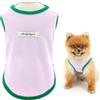 SMALLLEE_LUCKY_STORE Maglietta per cani a tinta unita, per cani di taglia XS, con toppa, resistente ai raggi UV, elasticizzata, per il sole, per chihuahua, Yorkie, gatti, viola, XS