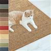 Floordirekt Sisal - Zerbino in sisal, resistente e disponibile in diversi colori e dimensioni (40 x 60 cm, sughero)