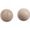 Rayher 6246000 - Sfere di Legno Grezzo FSC, 100%, Non forate, Diametro 40 mm, 2 Pezzi