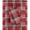 Woolrich John Rich & Bros. Tasha di Lenzuola in Flanella Rosso King