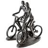 Casablanca modernes Design Casablanca - Scultura di design - Giro ruota - in ferro - brunito H 13 cm