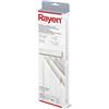 Rayen | Stendibiancheria allungabile | 4 stringhe indipendenti | Raccolta automatica delle corde | Stendibiancheria da interno ed esterno | 1 unità | 38,5 x 11,5 x 3,5 cm | Area di posa 20 m