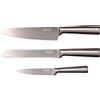 Axer Set di Coltelli da Cucina - 3 Coltelli Acciaio Inox - Ergonomico Set Coltelli da Cucina Professionali - Coltelli Cucina Set - Chef Knife Set