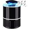 SVE Mosquito Killer - Lampada repellente per zanzare, elettrica, con presa USB, scacciamosche con sistema di aspirazione atossico/silenzioso, anti-zanzare, elettrico UV