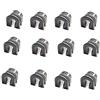 ESEYAIDA ZHIHUI - Kit di 12 manicotti con occhielli per decespugliatore STIHL FS44 FS50 FS51 FS61 FS91 FS55 FS55R FS65 FS85 FS80 FS90 FS100 compatibile con modelli KM55 KM85 KM90 KM110