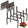com-four® 16x Supporto per fioriere per parapetti e ringhiere di balconi