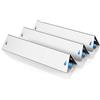 ecooe V2A - Barre aromatizzanti in acciaio inox per Weber Spirit e Spirit II, serie 200 a partire dal 2013, ricambio per Weber 7635 (3 pezzi) - adatto per Weber Spirit E210 S210 E220 e altri