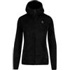 Fleece Karpos Vertice Hoodie Donna Nero : XS