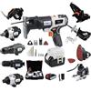 SACLMD Kit combinato di utensili elettrici,set di utensili elettrici a batteria,kit combinato di utensili,kit combinato di utensili a batteria senza spazzole,utilizzato per case e giardini,Onebattery