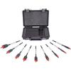 C.K Tools Vorteck CK T2953 - Set di punte per fresa piatta per legno, 9 pezzi, da 12 a 32 mm, punta filettata autoserrante, codolo esagonale Quick Lock da 1/4, adatto per avvitatore a percussione, in