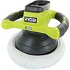 Ryobi P435 One+ 18V Lithium Ion 10 2500 RPM Cordless Orbital Buffer/Polisher with 2 Bonnets (Battery Not Included, Power Tool Only)
