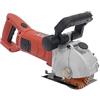 Beaudreaul Fresa elettrica per scanalature da parete, 2700 W, 6200 giri/min, taglierina per scanalature da parete, con lame e tubo dell'acqua, taglierina per calcestruzzo, dimensioni max. di taglio 42 x 41 mm