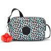 Kipling ABANU Borsa a tracolla piccola, Abstract Print (Bianco)