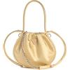 GUESS borsa a tracolla borsetta Elsie Pouch Gold dorato