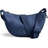 GOT BAG Moon Bag in plastica riciclata da regioni costiere | Borsa Mezzaluna Donna| Borsa a Tracolla Elegante