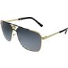 Versace Occhiali da Sole Versace VE 2238 Gold Black/Grey 61/13/140 uomo
