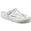 Birkenstock 1005299 Gizeh white, Birko Flor Patent INFRADITO Donna, White EU 42