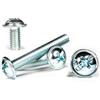 Screws City Viti M4 (4 mm x 40 mm) per pomello della porta, per cucina, camera da letto, cassetti, armadietti, maniglie (confezione da 20)
