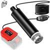 MAKBOS Pompa sommersa per Parkside a batteria da 20 V, pompa per acqua sporca, pompa di aspirazione, pompa di aspirazione, pompa per piscina, cantina, piscina, giardino, mini pompa sommergibile (senza