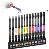 Geinxurn Set di 13 punte magnetiche per cacciavite Torx Impact TT7-TT40 da 75 mm, in acciaio S2, con base codificata a colori