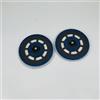 BlissfulAbode Supporto per mocio Dreame, Matrix 10, ultra specifico, con parti di ricambio integrate in microfibra (confezione da 2, blu)