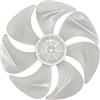 Zohuwerui Sostituzione Pale Ventola | 7 pale universali da 30 cm - Ricambio per ventilatore a piantana - per utilizzo su tavolo, parete, piantana, pavimento, camera da, soggiorno, ufficio domestico