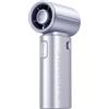 JISULIFE Ventilatore portatile Life9S, Turbo Power, fino a 22 ore di autonomia, batteria da 5000 mAh, vento a 5 marce, mini formato tascabile, ventilatore portatile per viaggi, concerti, blu